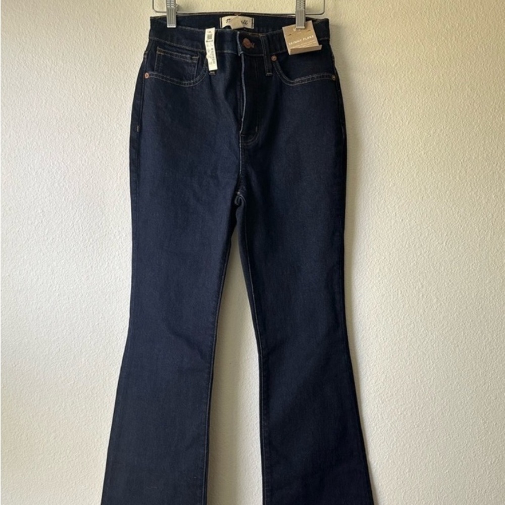 MADEWELL skinny flare jean new 26